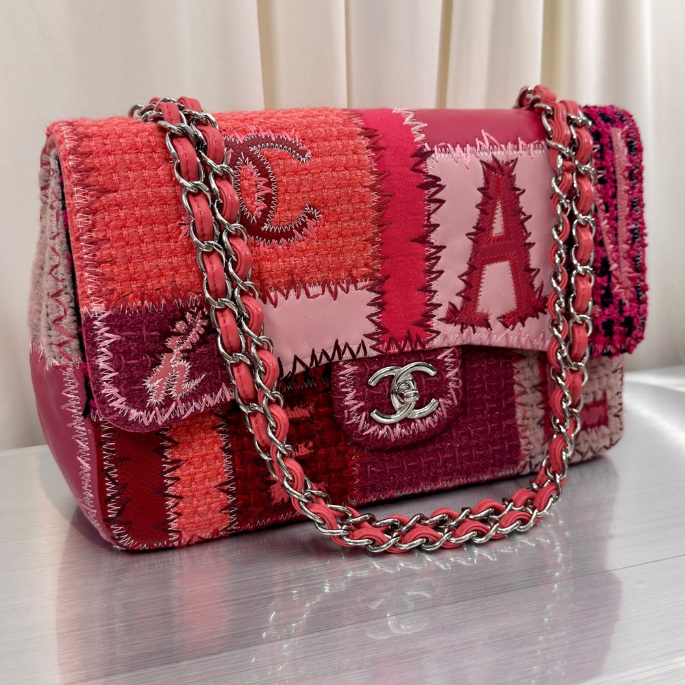 CHANEL PATCHWORK BAG RARE - Picture 7 of 16